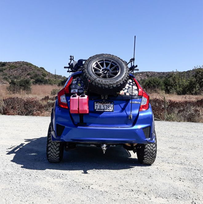 Honda Fit off-road image