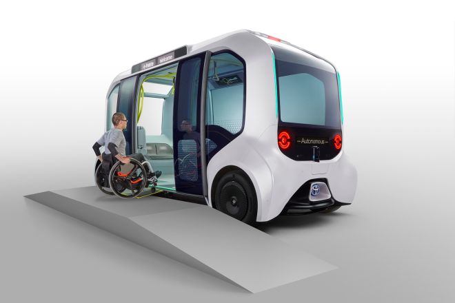 Only athletes can ride the Toyota e-Palette at 2020 Tokyo Olympics image