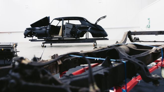 This company converts classic cars into EVs image