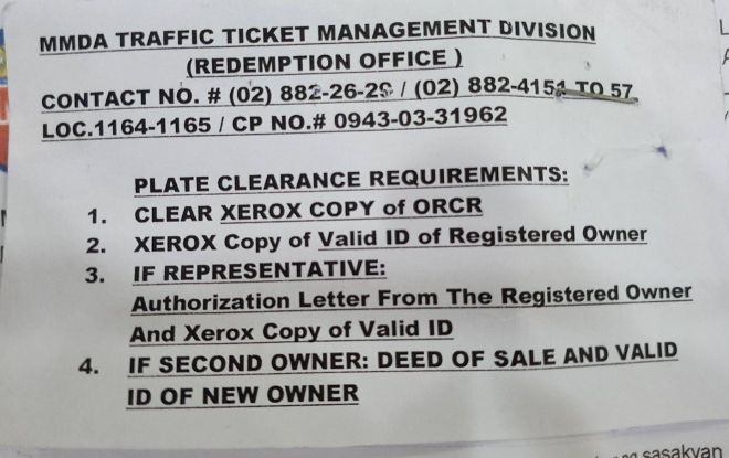 MMDA missed the memo: it