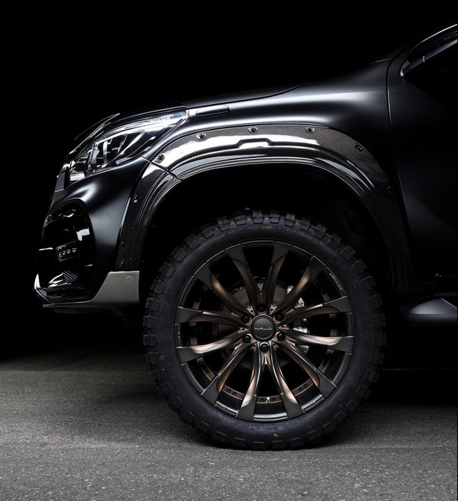 Check out this badass Wald bodykit for the Toyota Hilux image