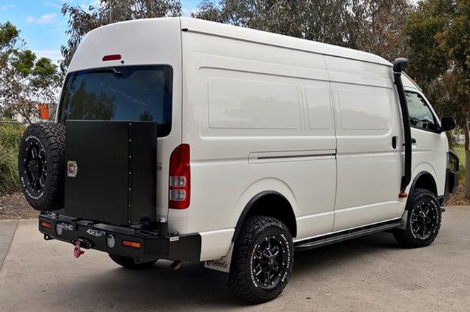 This tricked-out Toyota Hiace is ready for the great outdoors image