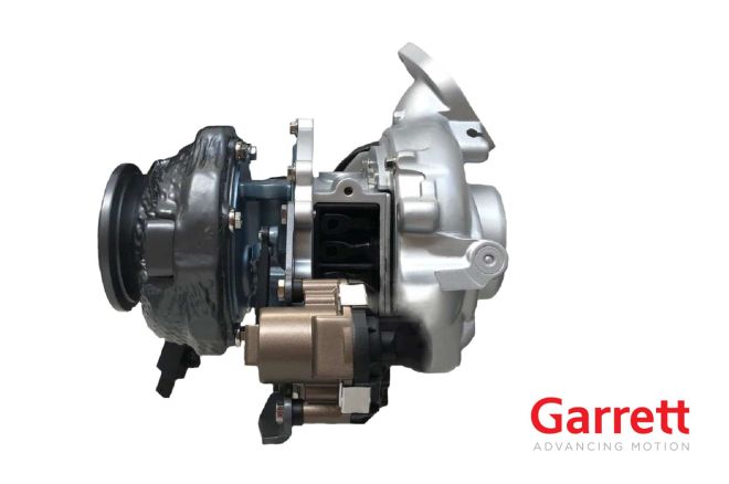 Garrett has an electrified, hybridized turbo system image