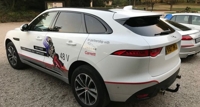 Garrett has an electrified, hybridized turbo system image