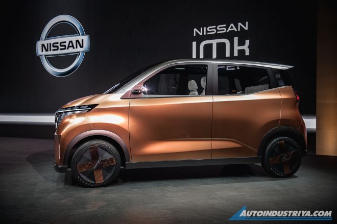 Nissan IMk Concept is the cute electric city car of the future image