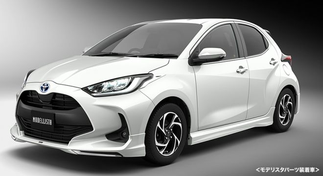 Yes, the new Toyota Yaris has TRD and Modellista kits already image