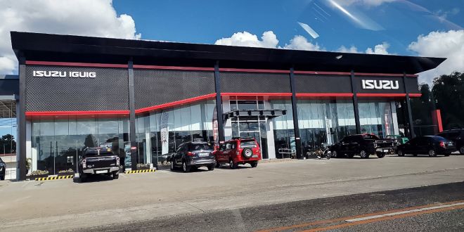 This is the new look of Isuzu dealerships image