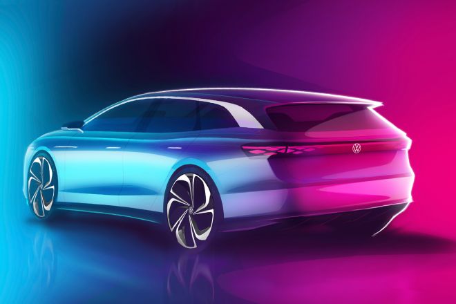 Volkswagen ID Space Vizzion concept is one sleek electric wagon image