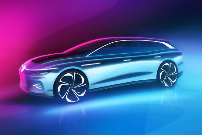 Volkswagen ID Space Vizzion concept is one sleek electric wagon image
