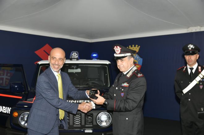 Italian police force now has Suzuki Jimny police cars image