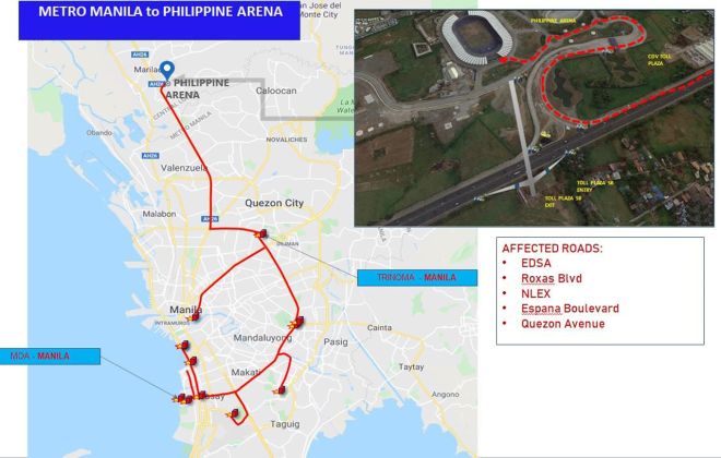 MMDA to hold dry run of SEA Games opening today image