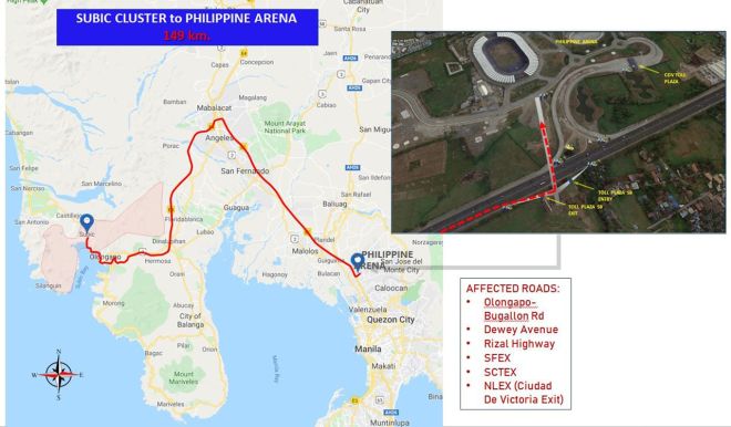 MMDA to hold dry run of SEA Games opening today image