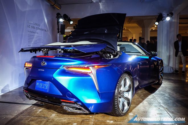 Lexus wants you to drive topless with 2020 LC500 Convertible image