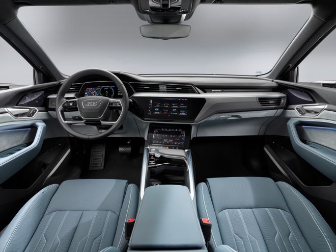 Electric Audi E-Tron Sportback gets more range, better styling image