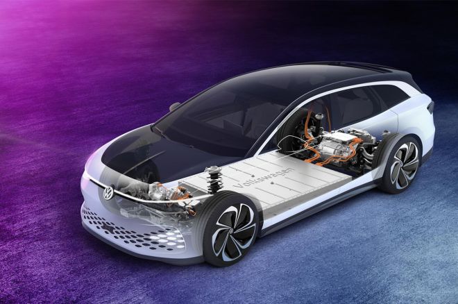 VW wants EV wagons to be a thing with ID. Space Vizzion image