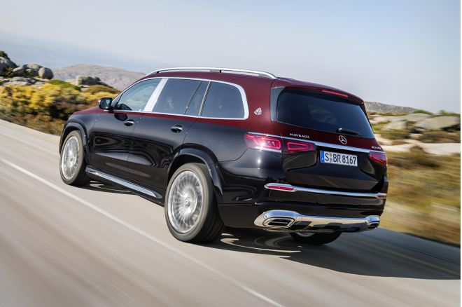 This is the Maybach version of the Mercedes-Benz GLS image