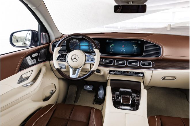 This is the Maybach version of the Mercedes-Benz GLS image