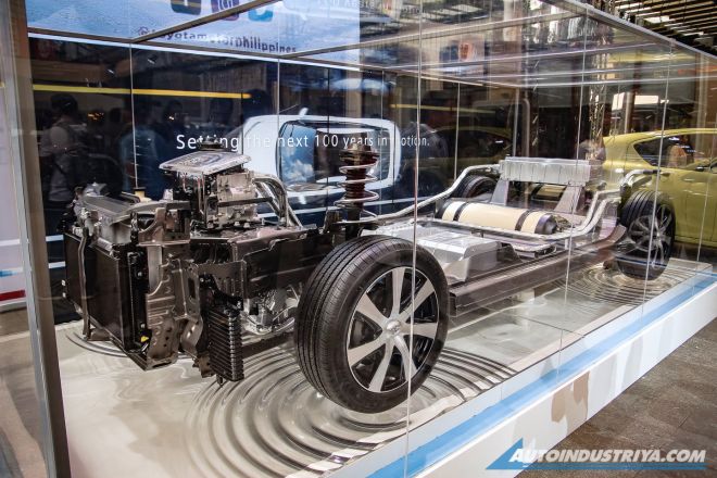 Check out the hydrogen-powered Mirai at Toyota HEV Drive Expo image
