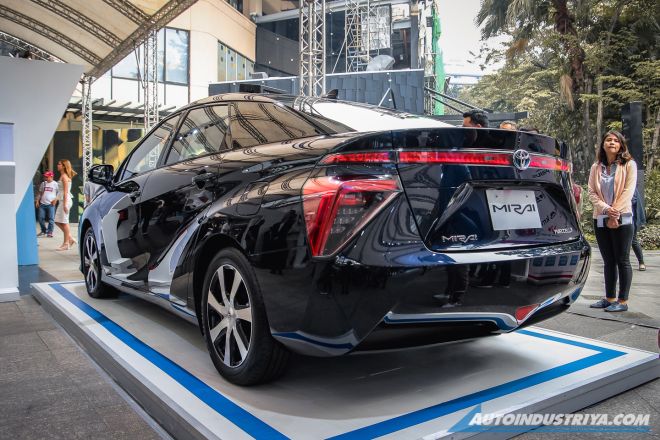 Check out the hydrogen-powered Mirai at Toyota HEV Drive Expo image