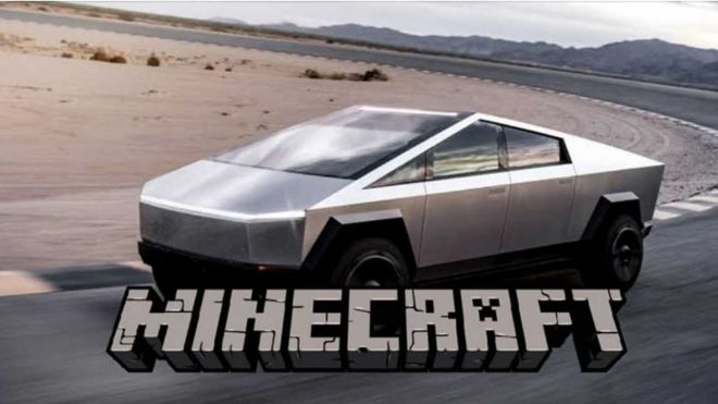 The internet had a field day with the Tesla Cybertruck image