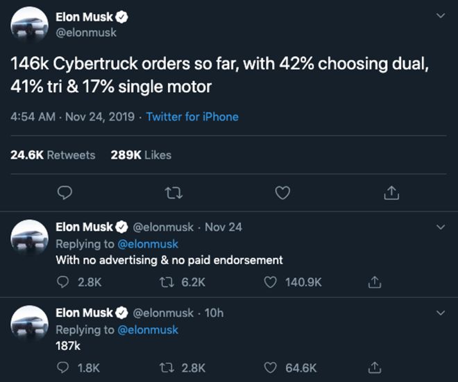 The internet had a field day with the Tesla Cybertruck image