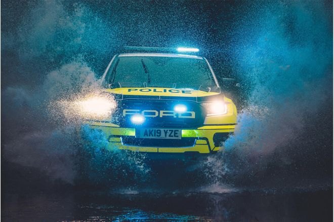 This Ford Ranger Raptor police truck actually makes sense image