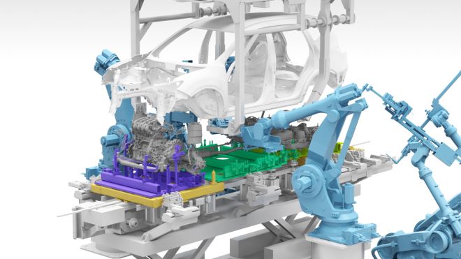 Nissan is upgrading their plants with robots, new tech image