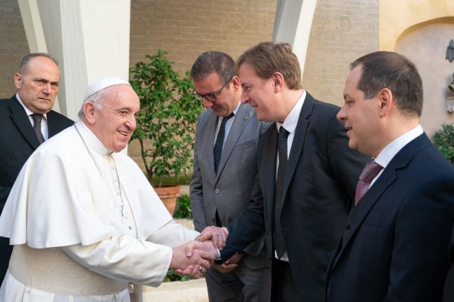 Good news! Pope Francis