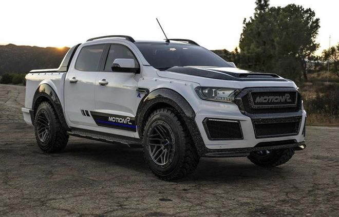 This Ford Ranger gets served up with plethora of carbon fiber goodies image