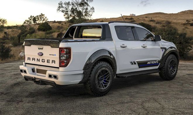 This Ford Ranger gets served up with plethora of carbon fiber goodies image