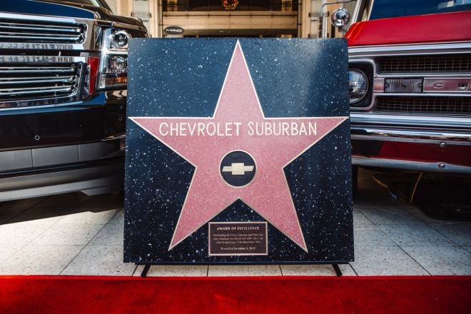Chevy Suburban is latest celeb to get star on Hollywood Walk of Fame image