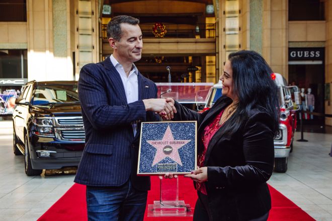 Chevy Suburban is latest celeb to get star on Hollywood Walk of Fame image