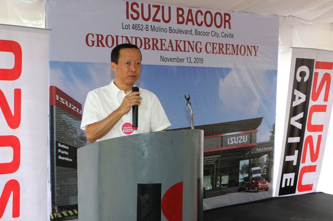 Opening soon: Isuzu breaks ground in Bacoor image