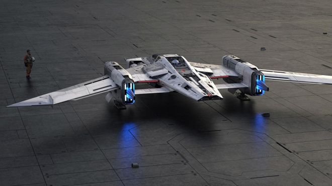Porsche joins the Rise of Skywalker with its own starship image