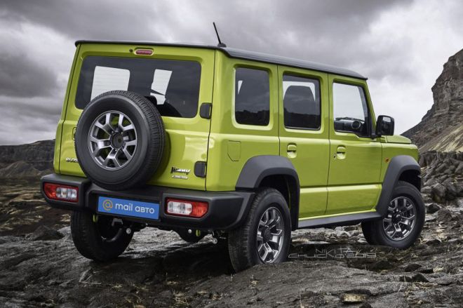 Is Suzuki considering at a 5-door version of the Jimny? image