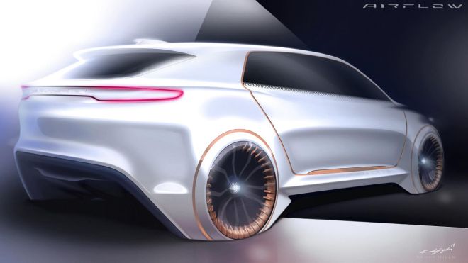Sleek, sexy Airflow Vision Concept shows future of Chrysler vehicles image