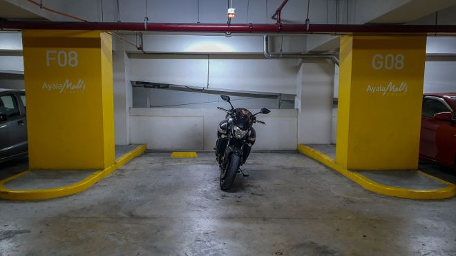 If you see motorcycles in mall car parking slot, here