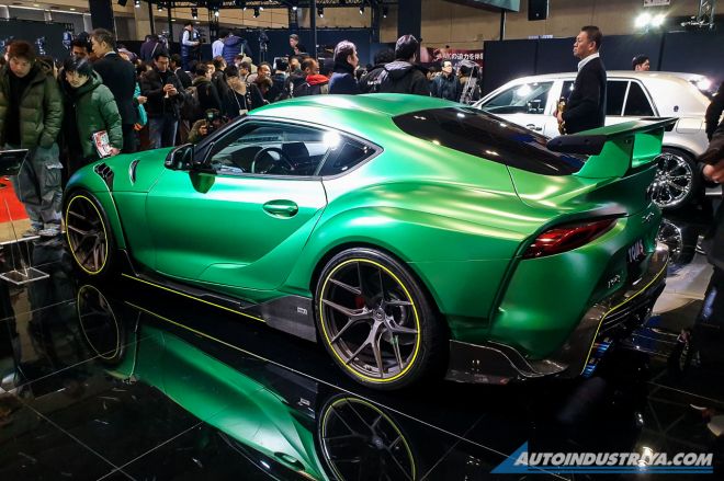 The Tom&rsquo;s Supra is one mean, green 460 HP machine image