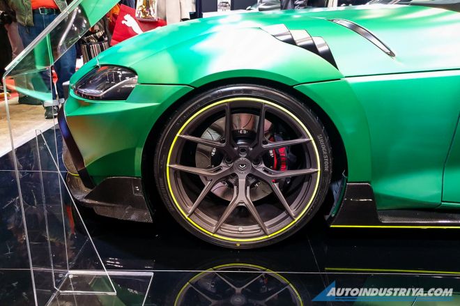 The Tom&rsquo;s Supra is one mean, green 460 HP machine image