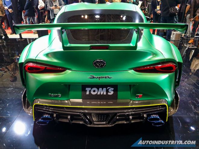 The Tom&rsquo;s Supra is one mean, green 460 HP machine image