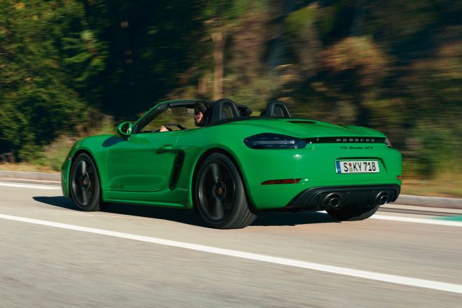Porsche 718 Cayman, Boxster GTS gets 400 HP flat-six image