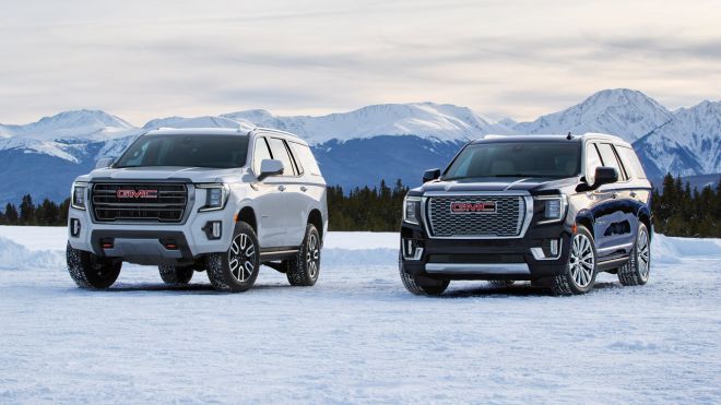 GMC Yukon, Yukon XL is the fancy Chevy Suburban we won