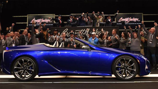 First-ever Lexus LC Convertible has just sold for Php 102 million image