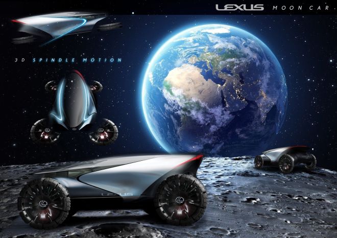 These Lexus concepts show what we could be riding on the moon image