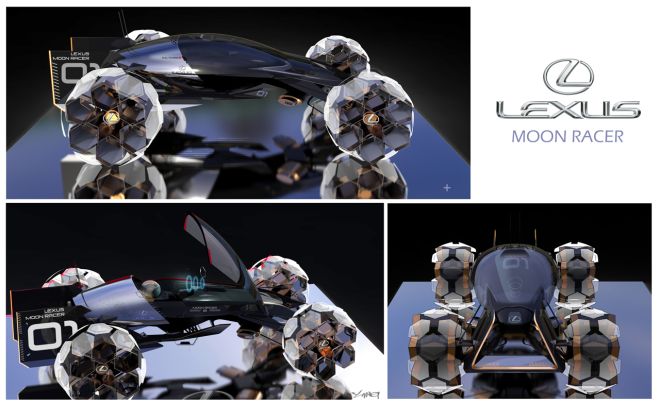 These Lexus concepts show what we could be riding on the moon image