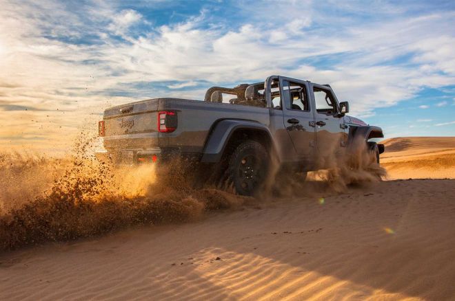 2020 Gladiator Mojave is Jeep