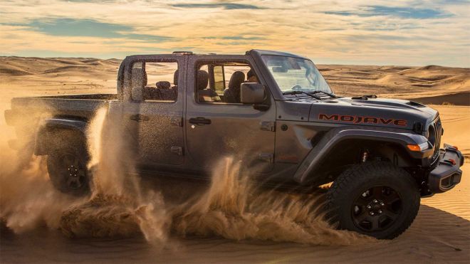 2020 Gladiator Mojave is Jeep