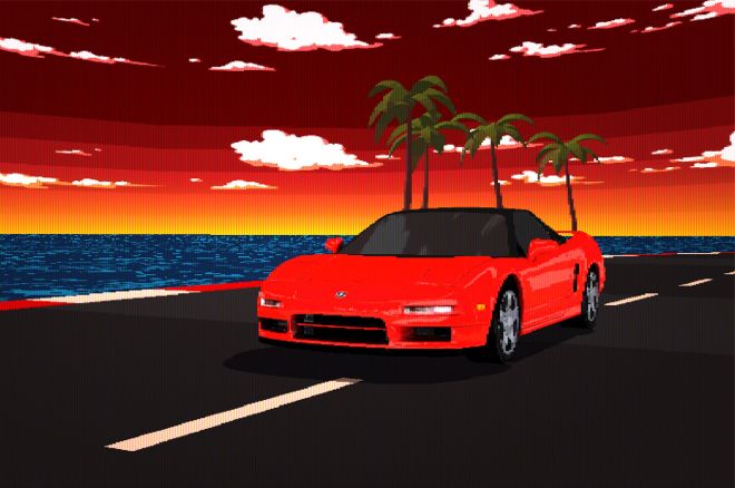 Acura racing game image