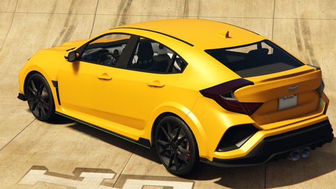 You can now drive the Honda Civic Type R in GTA V...sort of image
