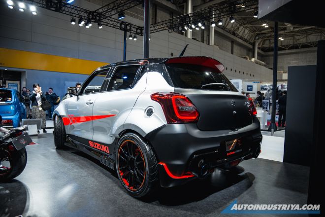 This widebody Suzuki Swift Sport is inspired by the Katana motorbike image